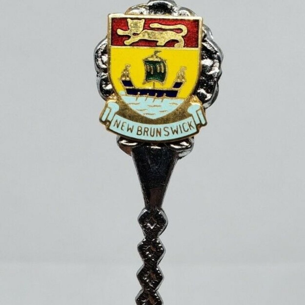 New Brunswick Mini Collectors Vintage Silver Spoon